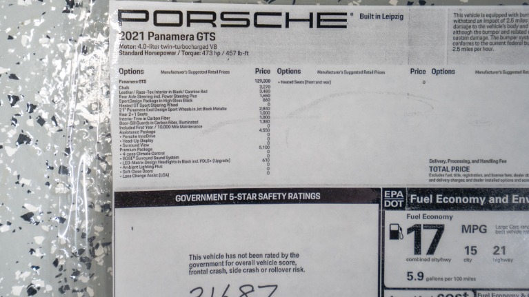 Used 2021 Porsche Panamera GTS (SOLD) | Pompano Beach, FL