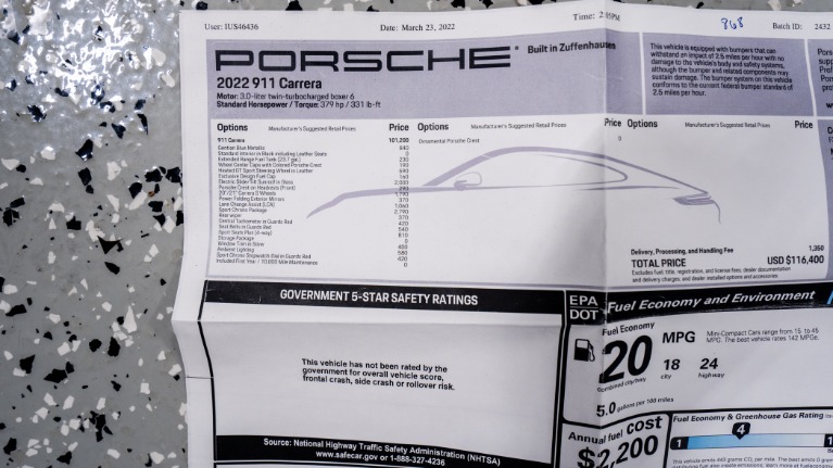 Used 2022 Porsche 911 Carrera (PENDING) | Pompano Beach, FL