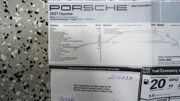 Used 2021 Porsche Cayenne  | Pompano Beach, FL