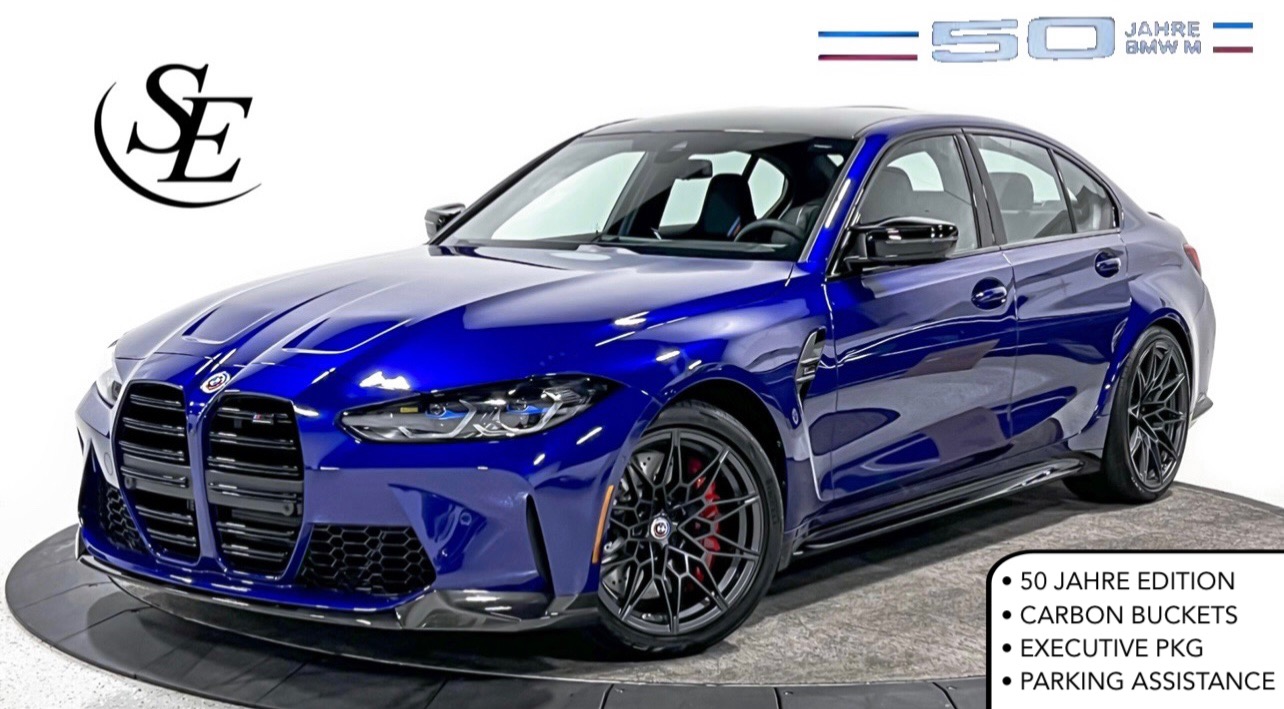 Used 2023 BMW M3 Competition xDrive 50 JAHRE EDITION / CARBON SEATS | Pompano Beach, FL