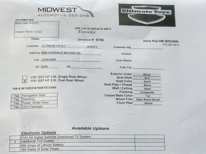 Used 2023 Mercedes-Benz Sprinter 3500XD 4X4 DRW W/VB AIR RIDE MIDWEST AUTO DESIGN CONVERSION | Pompano Beach, FL