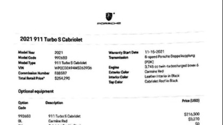 Used 2021 Porsche 911 Turbo S (SOLD) | Pompano Beach, FL