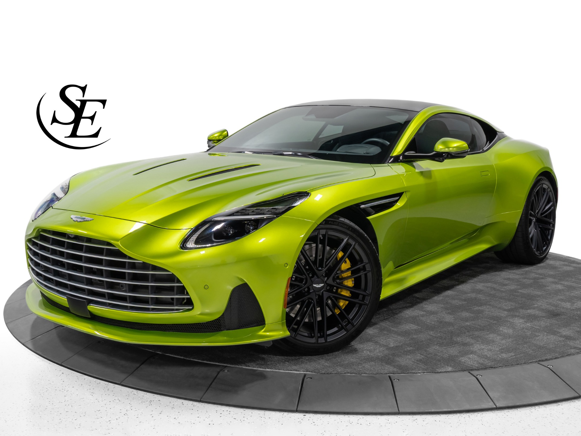 Green 2024 Aston Martin DB12 Coupe Rear-Wheel Drive 8-Speed Automatic