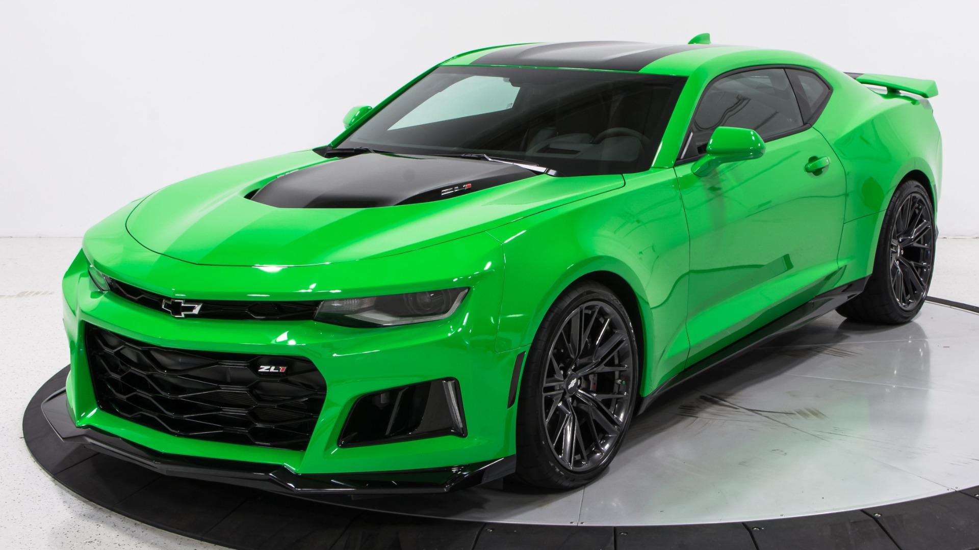 2017 Chevrolet Camaro Zl1 Krypton Green Stock 22644 For Sale