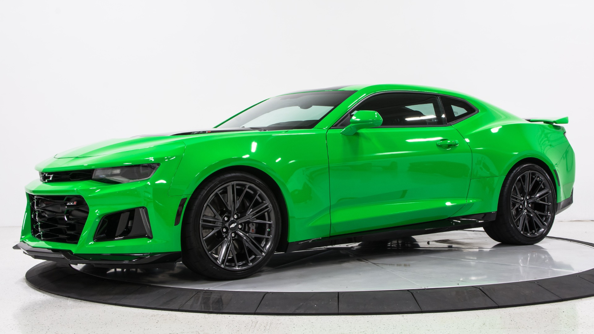 2017 Chevrolet Camaro Zl1 Krypton Green Stock 22644 For Sale