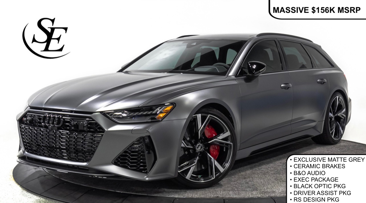 Used 2023 Audi RS 6 Avant 4.0T quattro Avant (SOLD) For Sale (Sold 