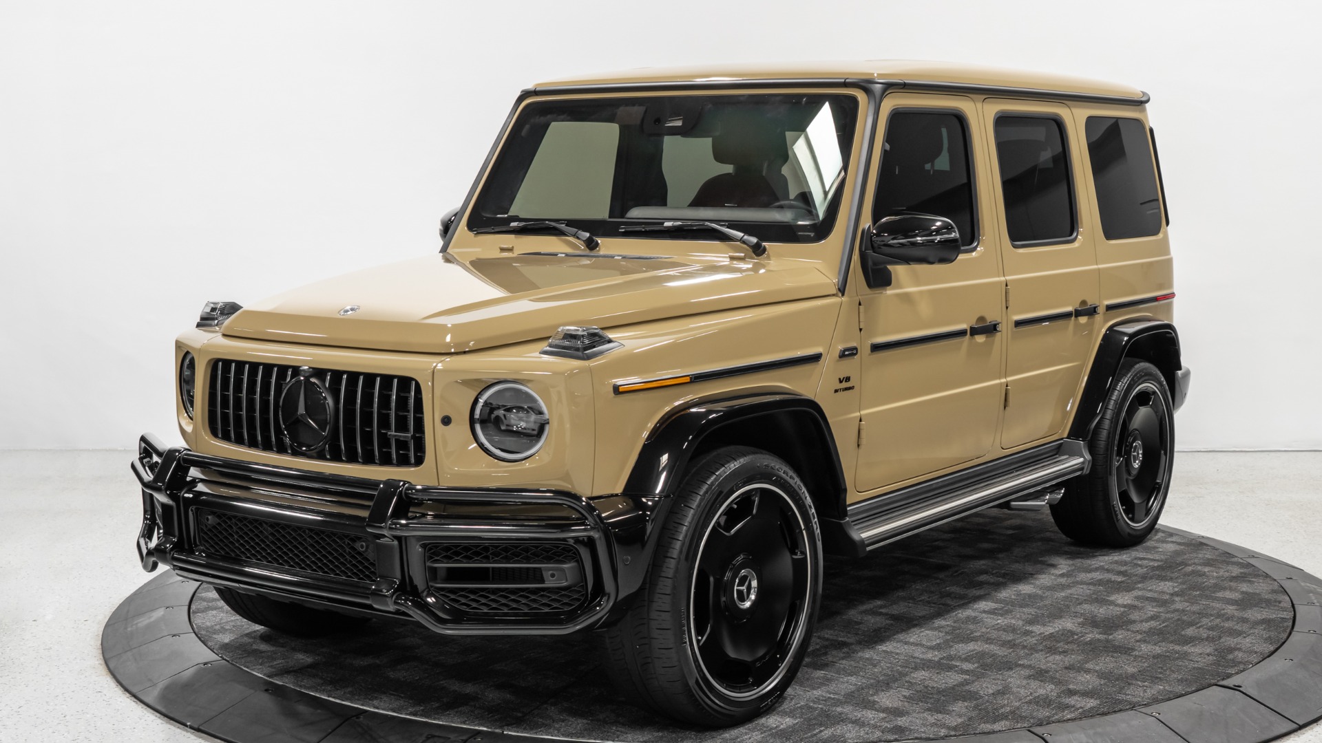 Gold Mercedes Benz G Wagon