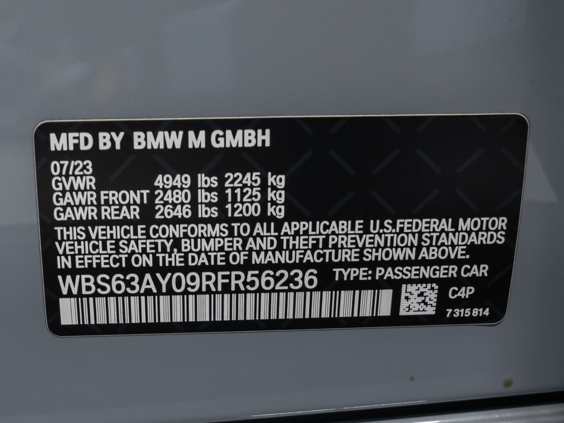 2024 BMW M3 Sedan M3 - Photo 95